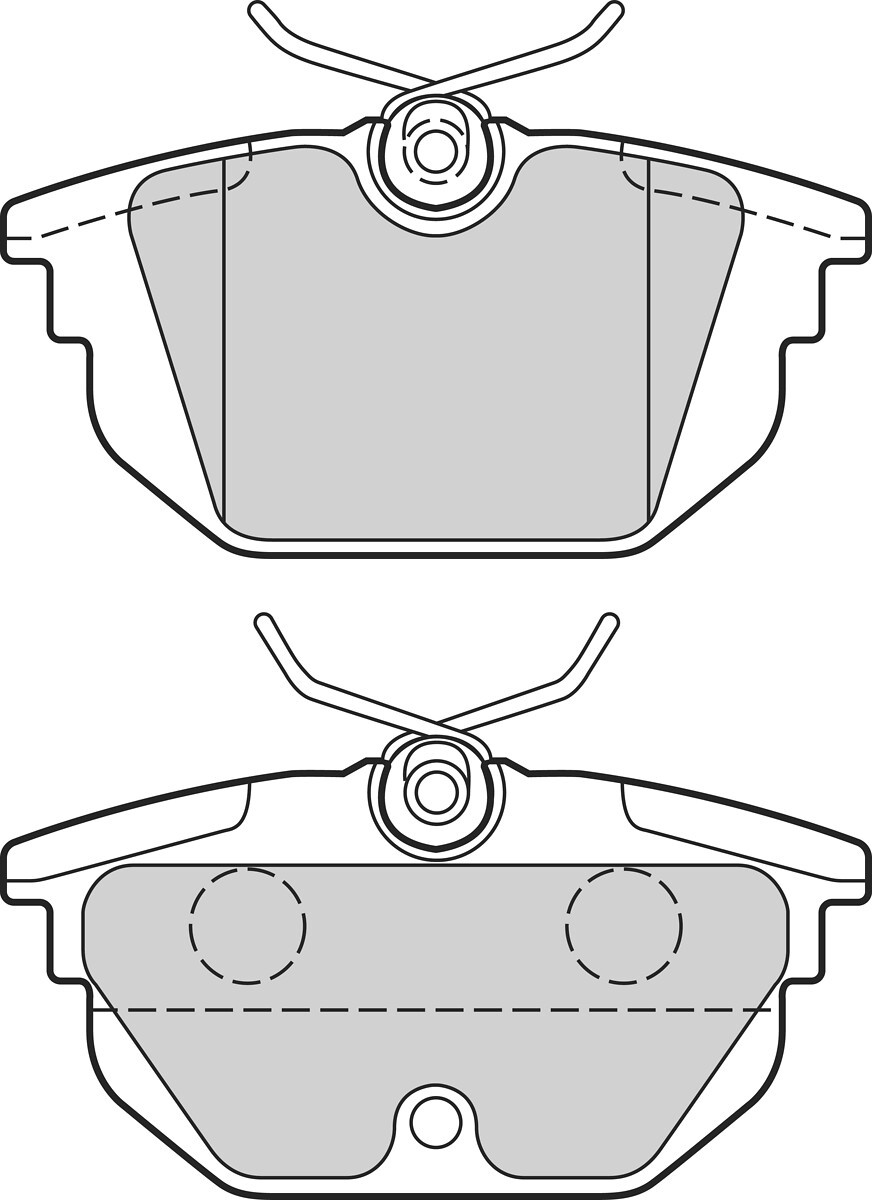 BRAKE PADS FIRST FIAT UNO RR